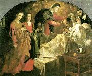 Francisco de Zurbaran, miraculous cure of the blessed reginaud of orleaans